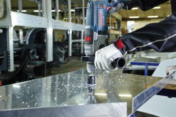 BOSCH Sheet Metal Mavi Delik Açma Testeresi Panç (Ölçü Seçiniz)