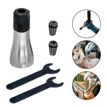 Manpa MP21-30 Mini Collet ER Taşlama Motoru İçin Tutucu Adaptör