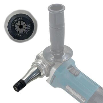 Manpa MP21-30 Mini Collet ER Taşlama Motoru İçin Tutucu Adaptör
