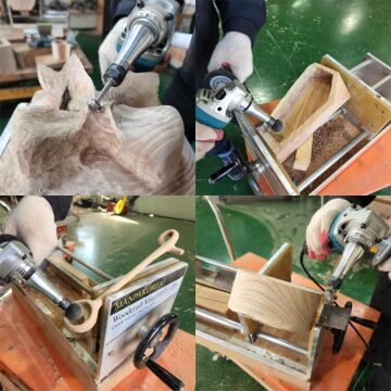 Manpa MP21-30 Mini Collet ER Taşlama Motoru İçin Tutucu Adaptör