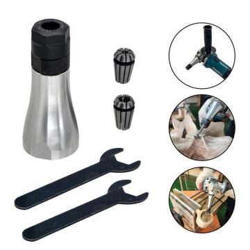 Manpa MP21-30 Mini Collet ER Taşlama Motoru İçin Tutucu Adaptör