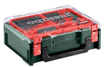 METABO PowerMaxx BS Şarjlı Matkap 12 Volt + 41 Parça Aksesuar Seti  600080710