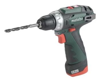 METABO PowerMaxx BS Şarjlı Matkap 12 Volt + 41 Parça Aksesuar Seti  600080710