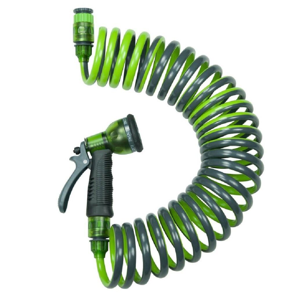 DAYE 5908 Bahçe Sulama İçin Spiral Hortum Seti 7.5
