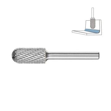 Tungsten Karbür Kalıpçı Freze C Formu 12x25 mm (Sap: 6mm)