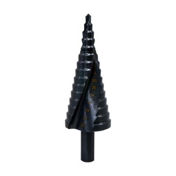 6412 Kobaltlı Burgulu Kademeli Matkap Ucu Panç 4-32 mm