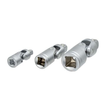 6548 Üniversal Lokma Mafsal Seti 1/4''-3/8''-1/2'' (3 Parça)