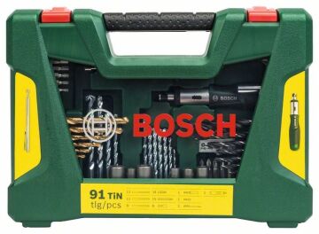 BOSCH 91 Parça V-Line Matkap Ucu ve Aksesuar Seti