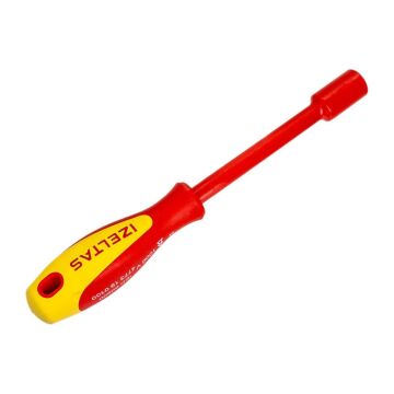 İzeltaş 4773190100 1000V Süngüsü İzoleli Lokma Uçlu Tornavida 10 mm