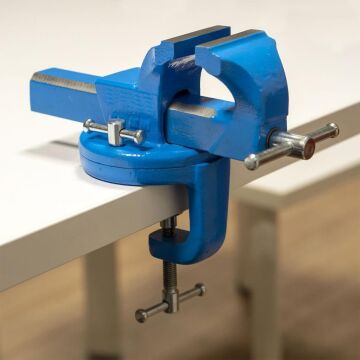 Nexon Döner Tablalı Mini Hobi Masa Mengenesi 60 mm