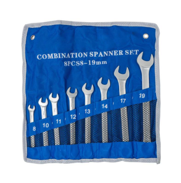 6138 Kombine Anahtar Takımı 8-19 mm 8 Parça