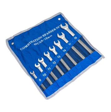 6138 Kombine Anahtar Takımı 8-19 mm 8 Parça
