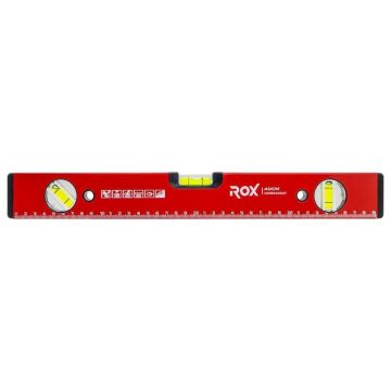 Rox 0347 Mıknatıslı Alüminyum Su Terazisi 40 cm