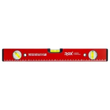 Rox 0347 Mıknatıslı Alüminyum Su Terazisi 40 cm
