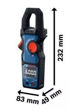 BOSCH GMC 600-15 Dijital Pensampermetre ve Multimetre Elektrik Ölçüm Aleti