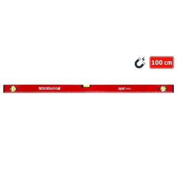 Rox 0351 Mıknatıslı Alüminyum Su Terazisi 100 cm