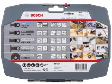 BOSCH Starlock Raspa Bıçak Seti 5 Parça (2608664131)