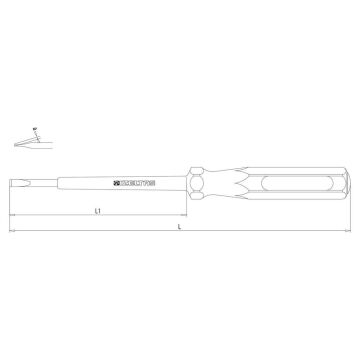 İzeltaş 4550170190 Elektrik Kontrol Kalemi 190 mm
