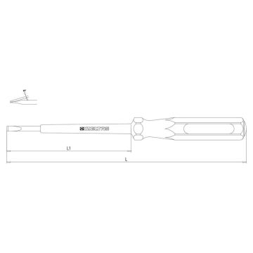İzeltaş 4550170190 Elektrik Kontrol Kalemi 190 mm