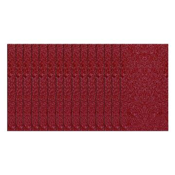 WORX WA2004 100x50mm 60, 80, 120 Kum, 15 Adet Cırtlı Universal Zımpara Kâğıdı Seti