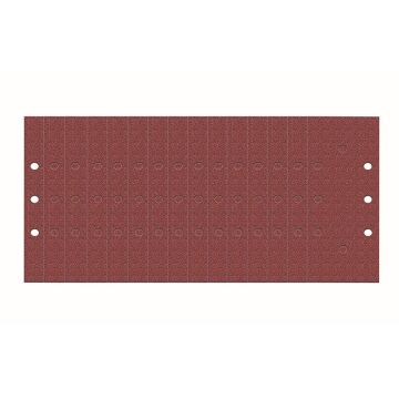 WORX WA2029 185x95mm 60, 80, 120 Kum, 15 Adet Cırtlı Universal Zımpara Kâğıdı Seti