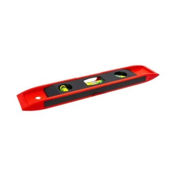 6474 PVC Mini Mıknatıslı Su Terazisi 225 mm (3 Tüplü)