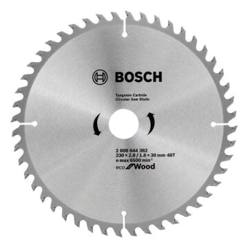BOSCH Eco Wood 230 mm 48 Diş Ahşap Elmas Daire Testere