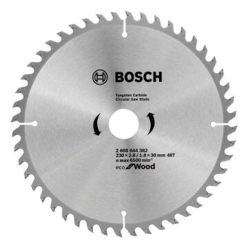 BOSCH Eco Wood 230 mm 48 Diş Ahşap Elmas Daire Testere