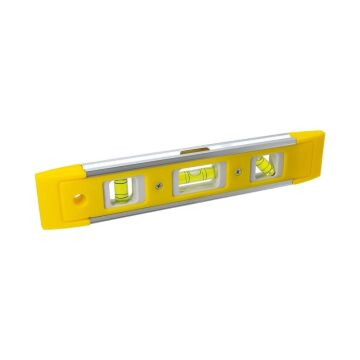 6476 PVC Mini Mıknatıslı PRO Su Terazisi 223 mm (3 Tüplü)
