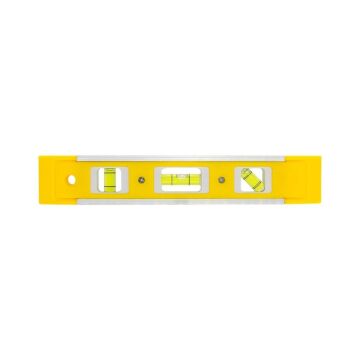 6476 PVC Mini Mıknatıslı PRO Su Terazisi 223 mm (3 Tüplü)