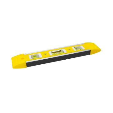 6476 PVC Mini Mıknatıslı PRO Su Terazisi 223 mm (3 Tüplü)