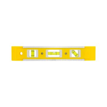 6476 PVC Mini Mıknatıslı PRO Su Terazisi 223 mm (3 Tüplü)
