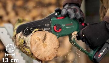 BOSCH EasyChain 18V-15-7 Şarjlı Zincirli Budama Makinası 18 Volt (Akü ve Şarj Aleti Hariç)