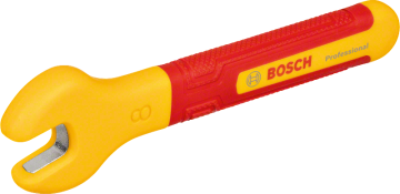 BOSCH Profesyonel İzoleli 1000 Volt Çatal Ağız Çakma Anahtar 8 mm (1600A02NE9)