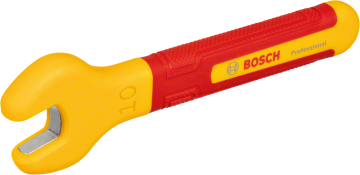 BOSCH Profesyonel İzoleli 1000 Volt Çatal Ağız Tek Anahtar 10 mm (1600A02NF0)