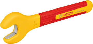 BOSCH Profesyonel İzoleli 1000 Volt Çatal Ağız Tek Anahtar 17 mm (1600A02NF2)