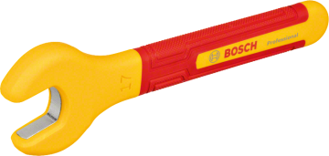 BOSCH Profesyonel İzoleli 1000 Volt Çatal Ağız Tek Anahtar 17 mm (1600A02NF2)
