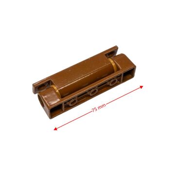 MK075 PVC Kapı Pencere Pimapen Menteşesi 75 mm - Açık Kahve