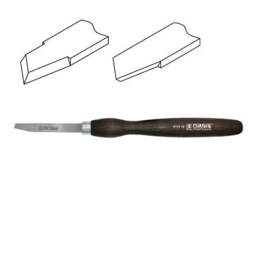 NAREX 817510 Ahşap Torna Bıçağı Kare Sonlu Sağ Ağız 14x105 mm