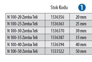 Red Hit N100-20 Zımba Teli 20 mm