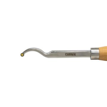 Narex 819602 Karbür Elmas Uçlu Sığ Kuğu Boyun Ahşap Torna Bıçağı