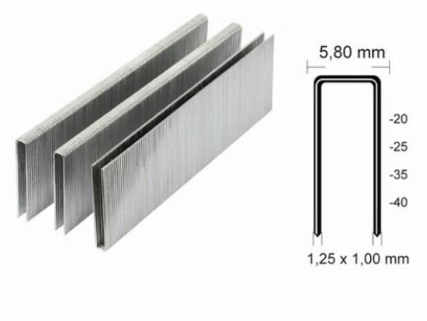 ABAKAN 9030 Havalı Zımba Teli 30 mm (9040 Tabanca İçin)