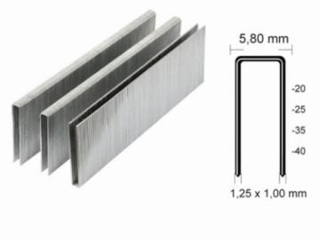 ABAKAN 9030 Havalı Zımba Teli 30 mm (9040 Tabanca İçin)