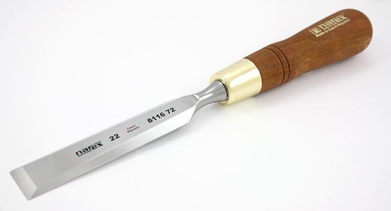 NAREX 811672 Premium Cilalı Marangoz Düz Iskarpela