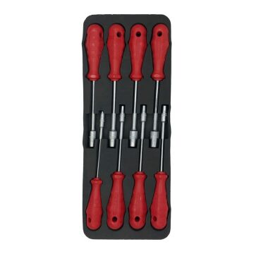 İZELTAŞ Lokma Uçlu Tornavida Seti 8 Parça