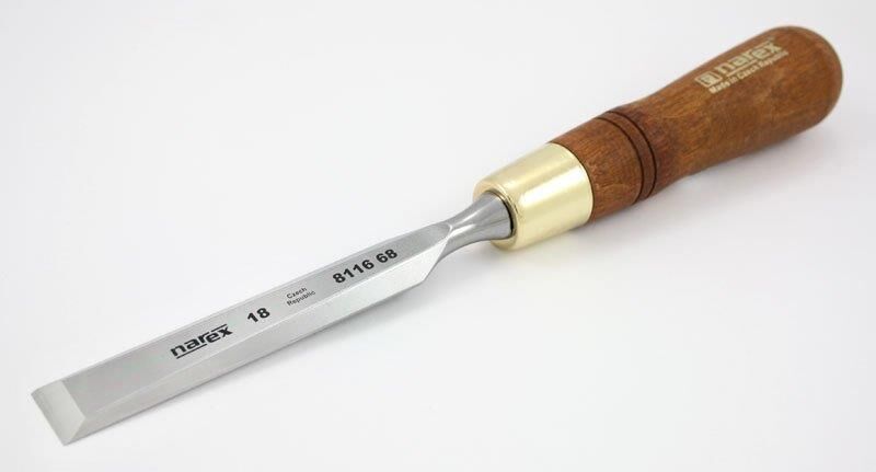 NAREX 811668 Premium Cilalı Marangoz Düz Iskarpela
