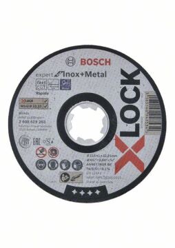 BOSCH 115x1 mm X-Lock Expert Inox Kesme Taşı