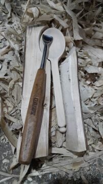 NAREX 822820 Profi Ahşap Kaşık ve Kuksa Oyma Iskarpelası 20 mm