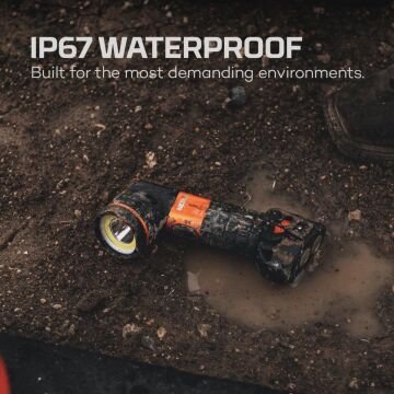 NEBO Master SL25 Şarjlı El Feneri 600 Lümen (SPT-1005-G)