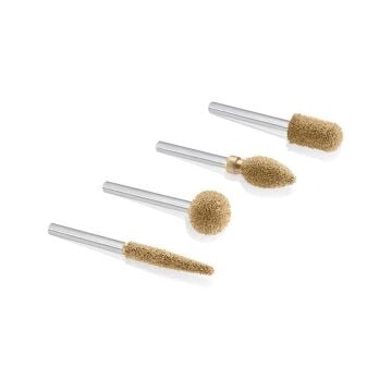 Kutzall 18FKIT01 İnce Diş Ahşap Törpü Seti 4 Parça (Sap: 3.1mm)